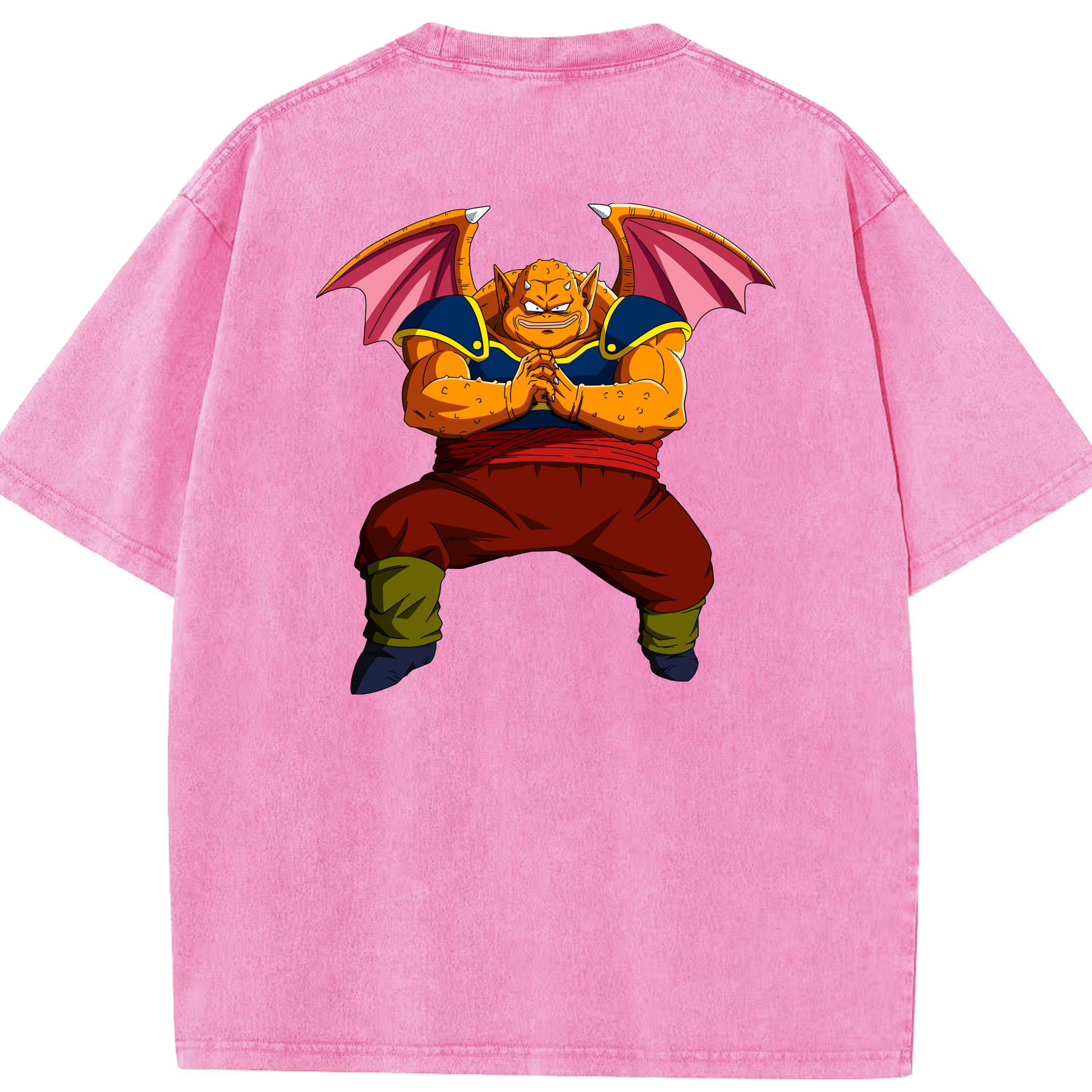 （画像用） ドラゴンボール DRAGON BALL 綿100% ヴィンテージ風 半袖Tシャツ（背面プリント）